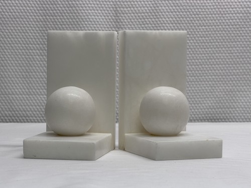 Vintage alabaster ball - alabaster,
