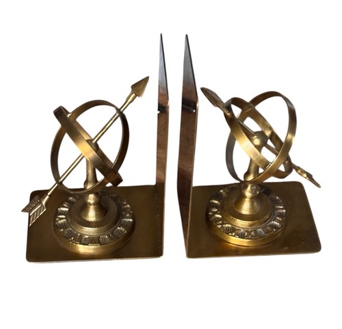Vintage brass armillary - brass,